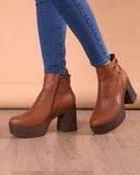 Botas Troyan - Camel