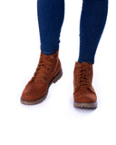 Botas Roque - Camel Gamuza