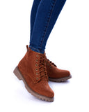 Botas Roque - Camel Gamuza