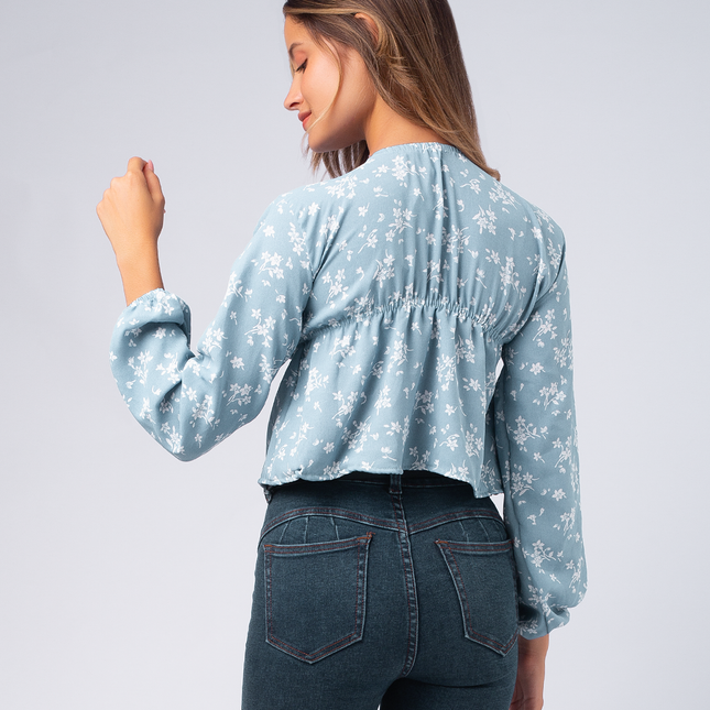 Blusa Siena - Acero