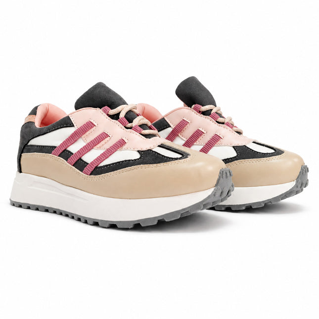 Zapatillas Urbanas Mujer Valengia - Rosado