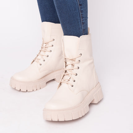 Botas Mujer Tavai  - Nude