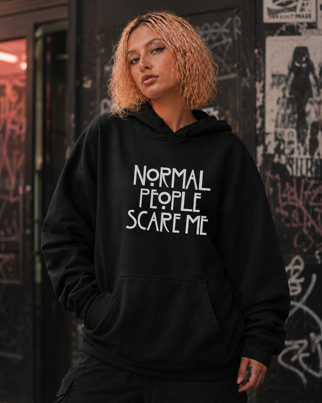 Polera Mujer - Normal People Scare Me