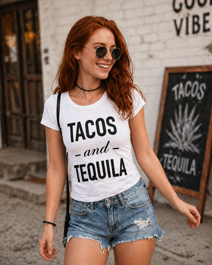 Polo Mujer - Tacos and Tequila