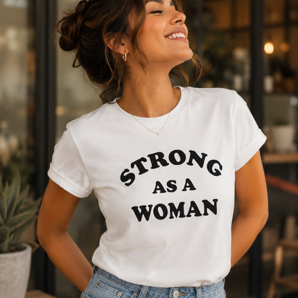 Polo Mujer -Strong as a Woman