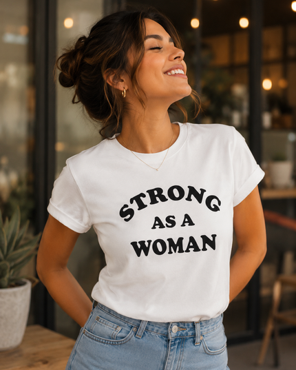Polo Mujer -Strong as a Woman