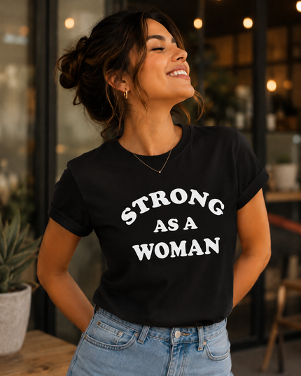 Polo Mujer -Strong as a Woman