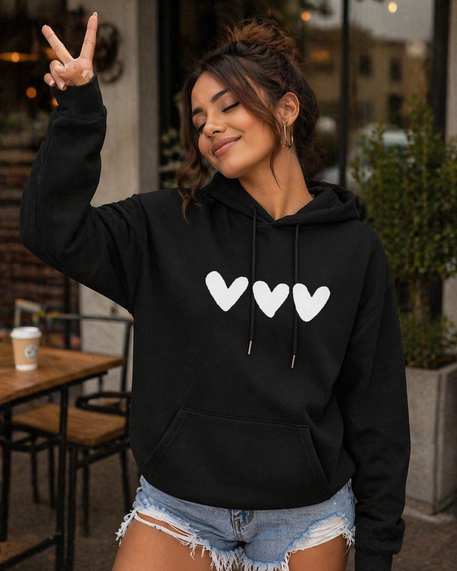 Polera Mujer - Tres Corazones