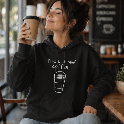 Polera Mujer - First i need cofee