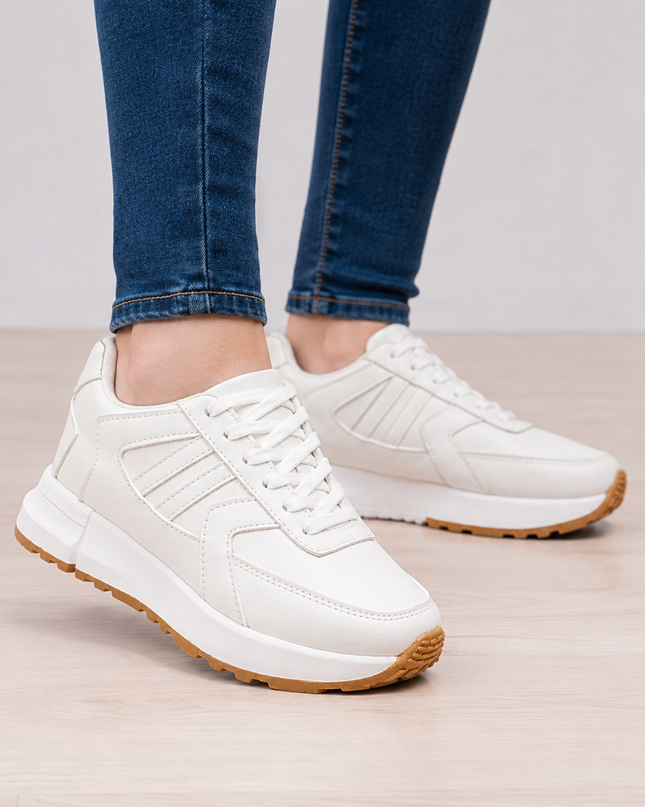 Zapatillas Urbanas Mujer Bosni - Blanco