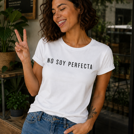Polo Mujer - No soy perfecta