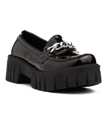 Mocasines Mujer Antalya - Negro Charol