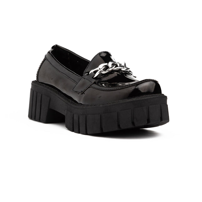 Mocasines Mujer Antalya - Negro Charol
