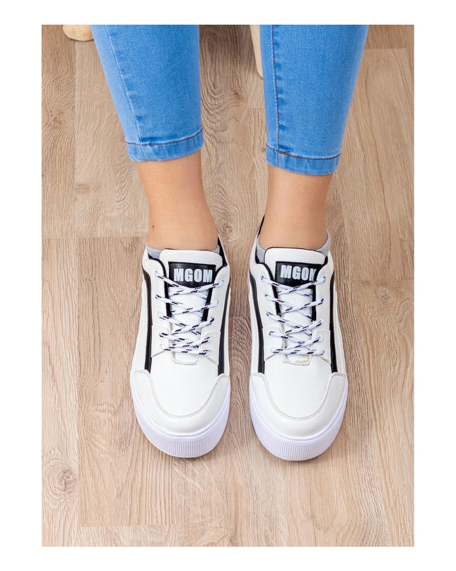 Zapatillas Arizona - Blanco y Negro