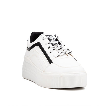 Zapatillas Urbanas Mujer Arizona - Blanco y Negro