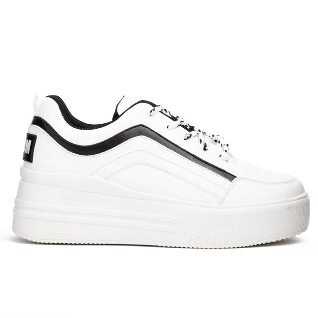Zapatillas Urbanas Mujer Arizona - Blanco y Negro