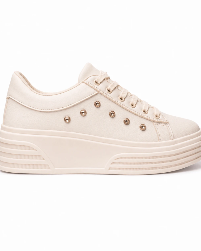 Zapatillas Urbanas Mujer Adelayde - Beige