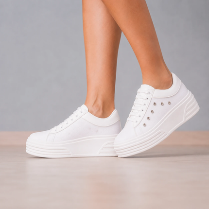 Zapatillas Urbanas Mujer Adelayde - Blanco