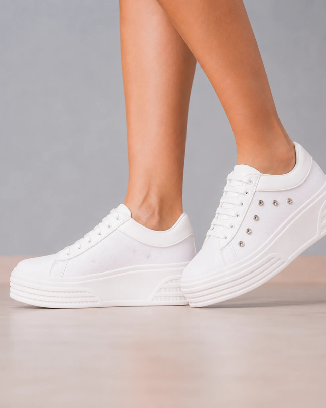 Zapatillas Urbanas Mujer Adelayde - Blanco