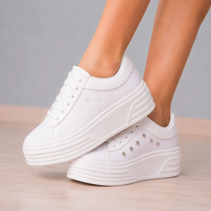 Zapatillas Urbanas Mujer Adelayde - Blanco
