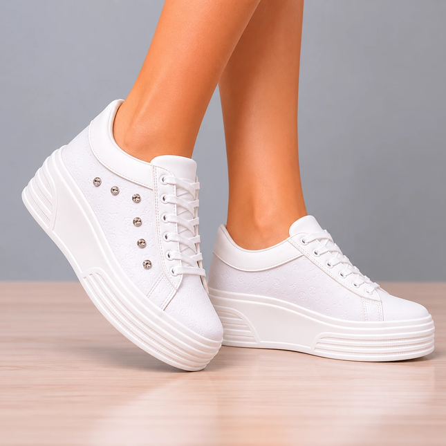 Zapatillas Urbanas Mujer Adelayde - Blanco
