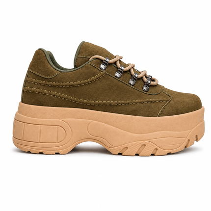 Zapatillas Urbanas Mujer Alcala - Verde Oscuro