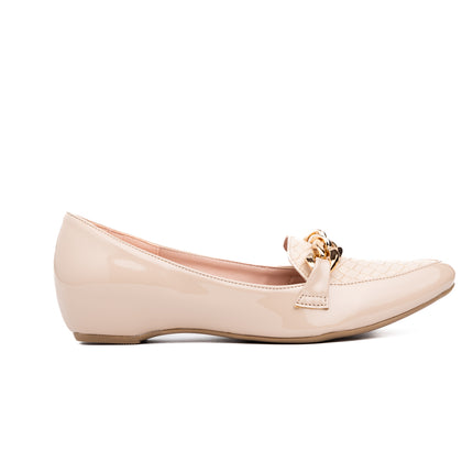Mocasines Mujer Bansko - Beige Serpiente