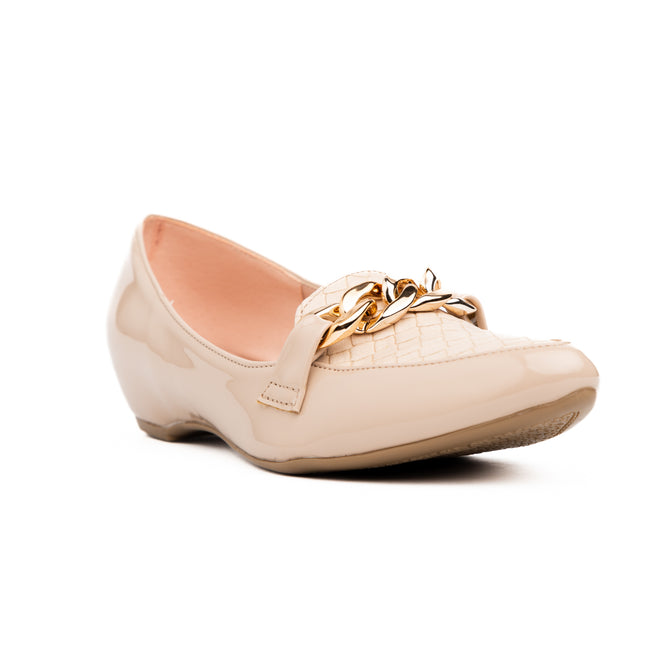 Mocasines Mujer Bansko - Beige Serpiente