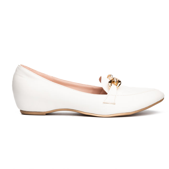 Mocasines Mujer Bansko - Blanco Serpiente