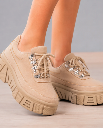 Zapatillas Urbanas Mujer Antilla - Beige