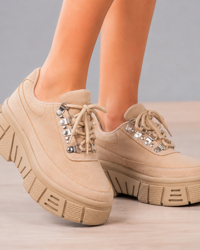 Zapatillas Urbanas Mujer Antilla - Beige