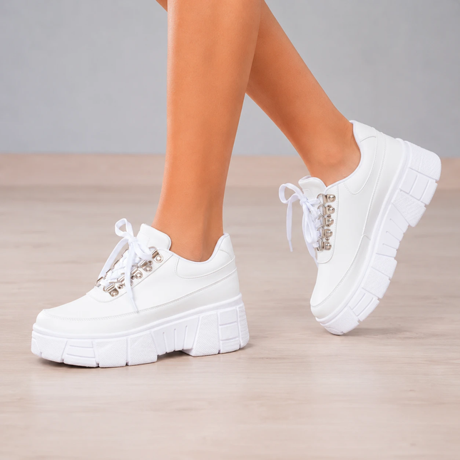 Zapatillas Urbanas Mujer Antilla - Blanco