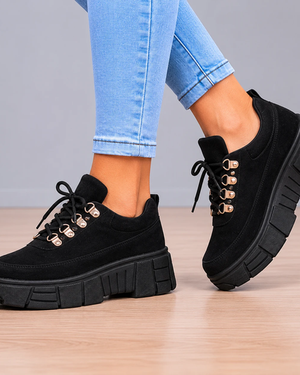 Zapatillas Urbanas Mujer Antilla - Negro