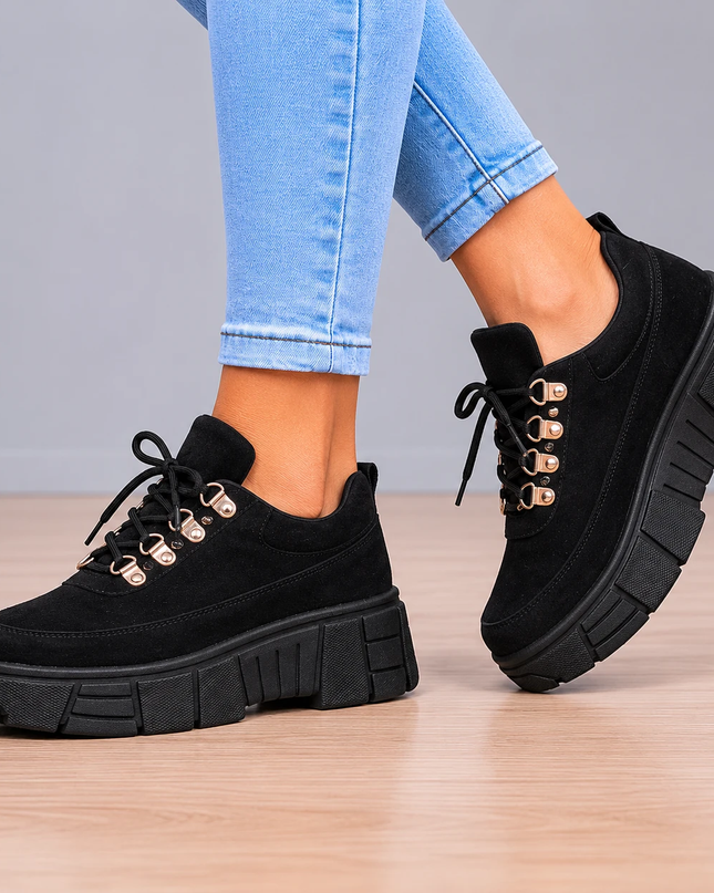 Zapatillas Urbanas Mujer Antilla - Negro