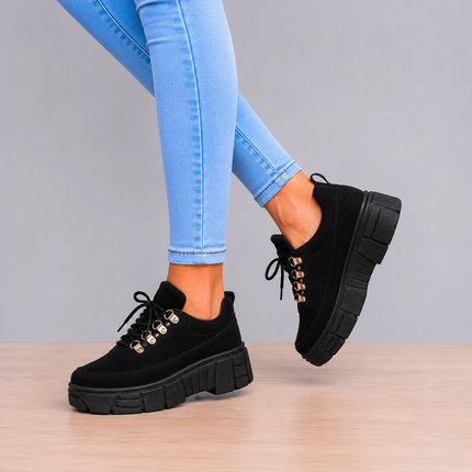 Zapatillas Urbanas Mujer Antilla - Negro