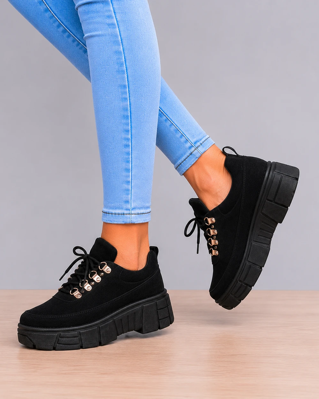 Zapatillas Urbanas Mujer Antilla - Negro