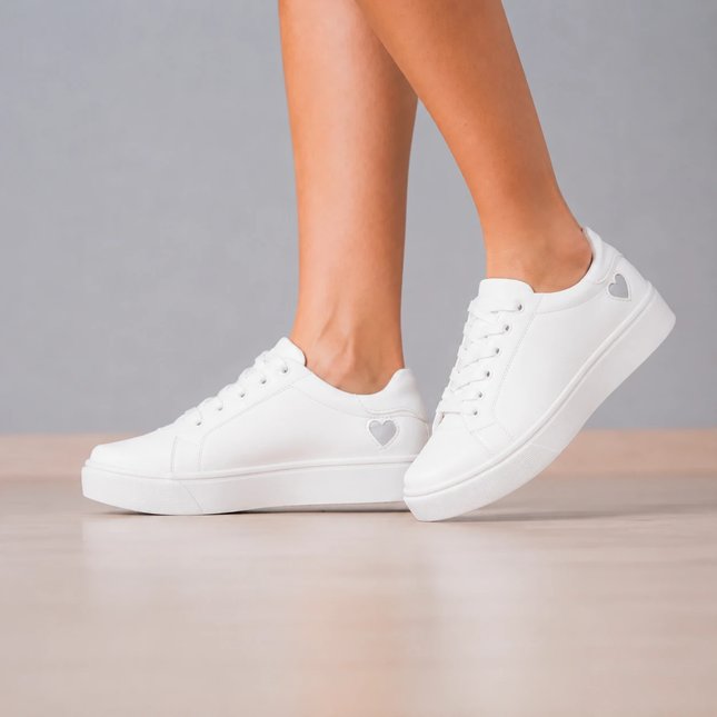 Zapatillas Urbanas Mujer Arezzo - Blanco