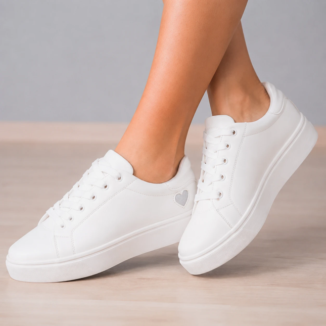 Zapatillas Urbanas Mujer Arezzo - Blanco