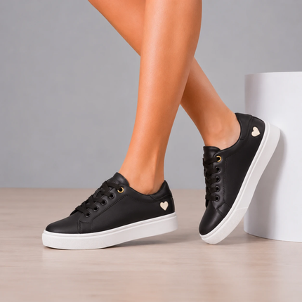 Zapatillas Urbanas Mujer Arezzo - Negro