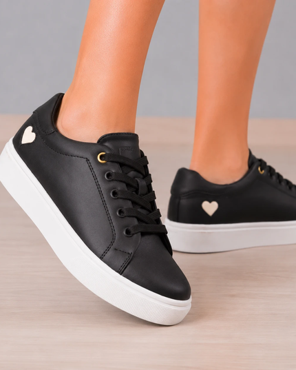 Zapatillas Urbanas Mujer Arezzo - Negro