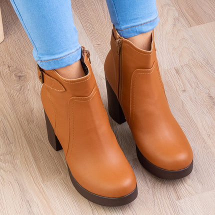 Botas Mujer Baku - Camel