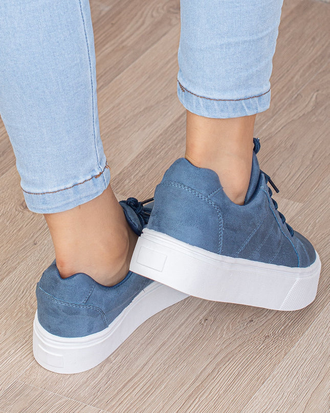 Zapatilla Belice - Azul Acero