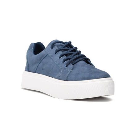 Zapatillas Urbanas Mujer Belice - Azul Acero