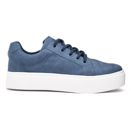 Zapatillas Urbanas Mujer Belice - Azul Acero