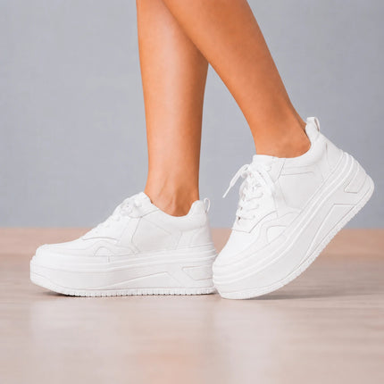 Zapatillas Urbanas Mujer Bahia - Blanco