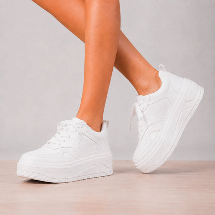 Zapatillas Urbanas Mujer Bahia - Blanco