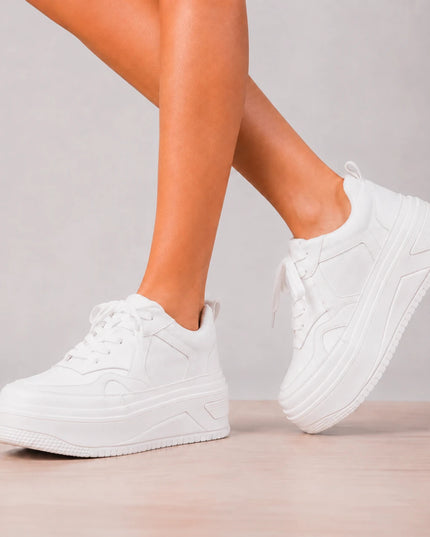Zapatillas Urbanas Mujer Bahia - Blanco