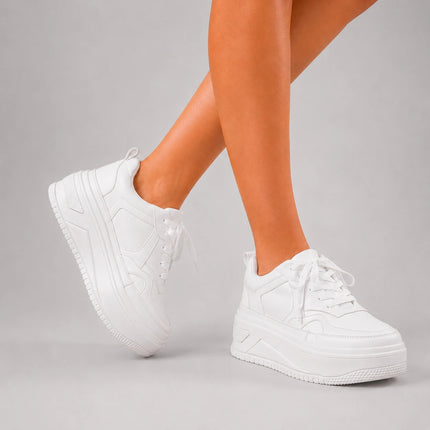 Zapatillas Urbanas Mujer Bahia - Blanco