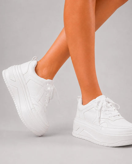 Zapatillas Urbanas Mujer Bahia - Blanco