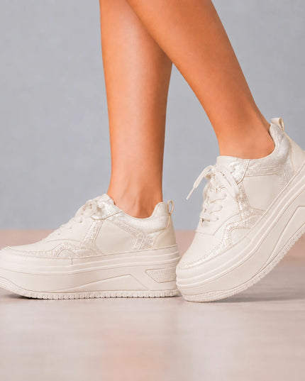 Zapatillas Urbanas Mujer Bahia - Dorado